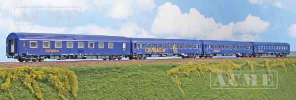 ACME AC55366 - 4-tlg. Set Personenwagen CityNightLine der DB